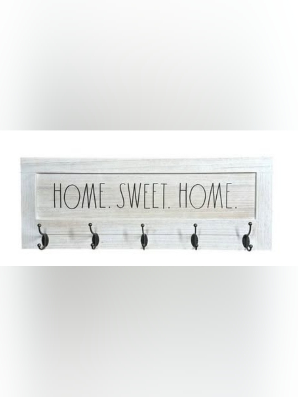 Home Sweet Home Wall Hook Rack